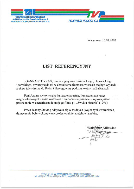 Referencja 1
